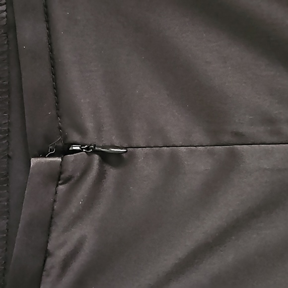 JS COLLECTIONS PETITE BLACK SATIN FULL LENGTH SKIRT 14P - Picture 3 of 5